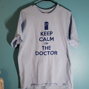 L doctor who tee